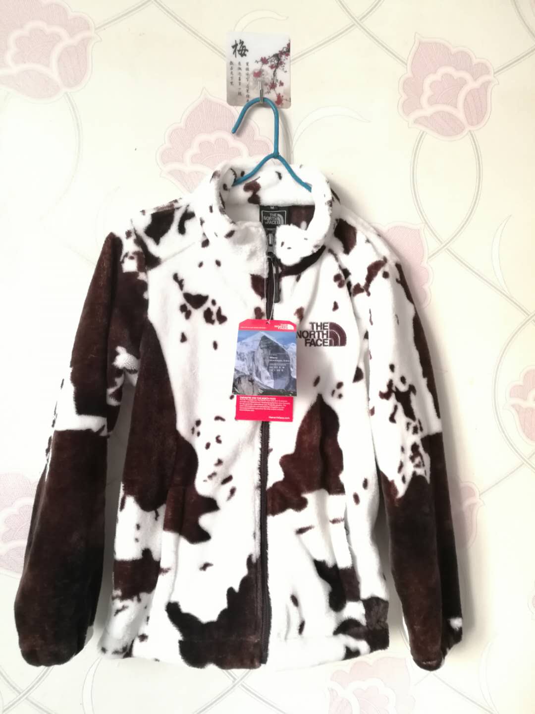 Women's and Kids Cow Print Fleece Jacket