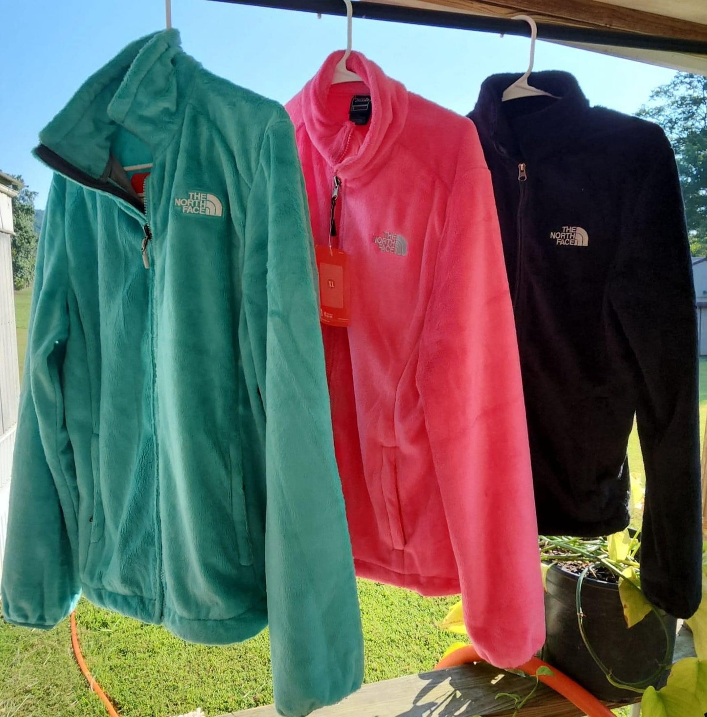 The North Face Ladies Osito Fleece Coat Top Jacket