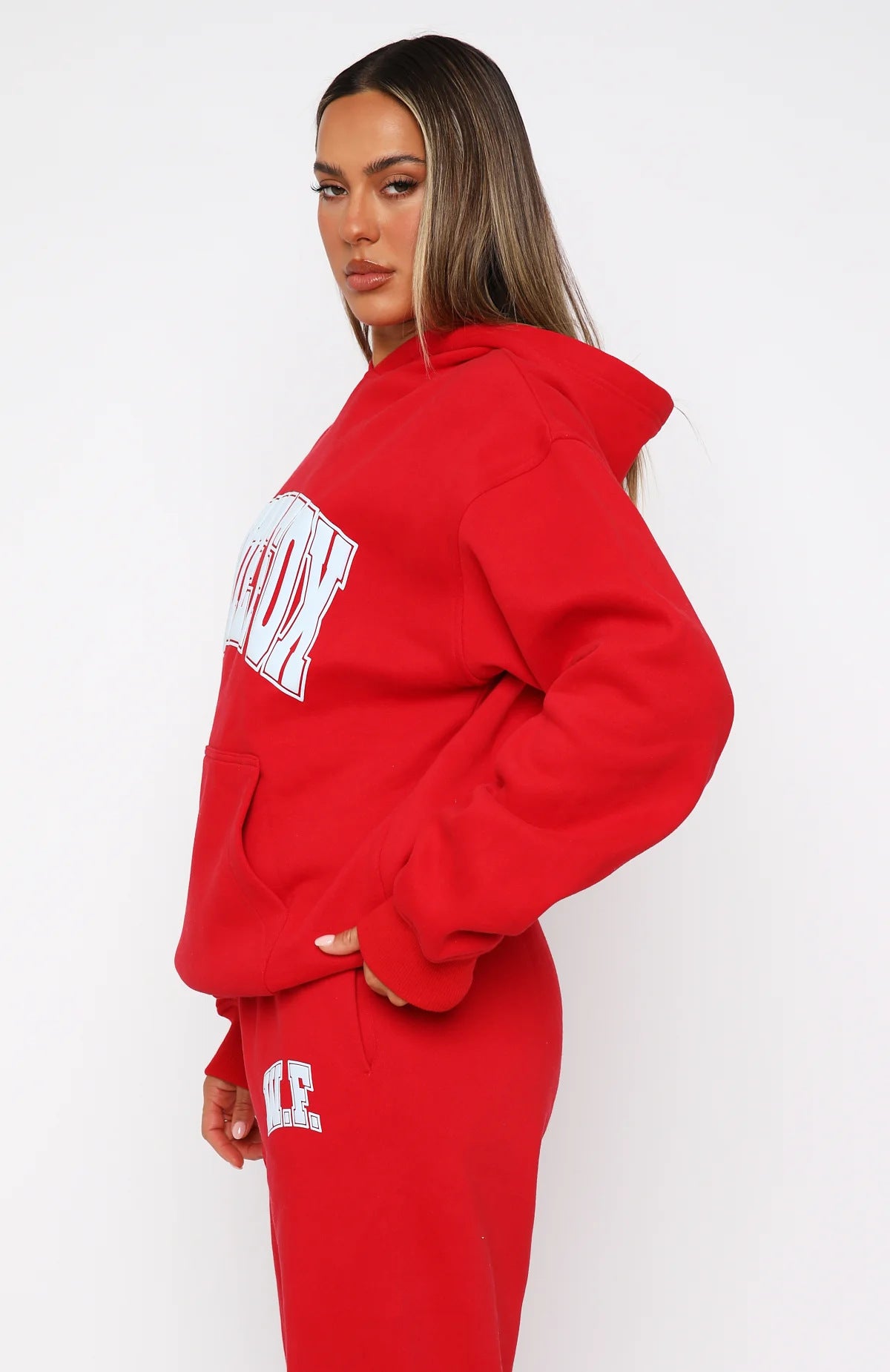 Varsity Oversized Hoodie Set