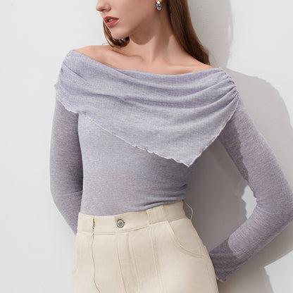Ruched Detail Sweater