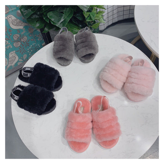 Puffy Slippers for Adult and Kids