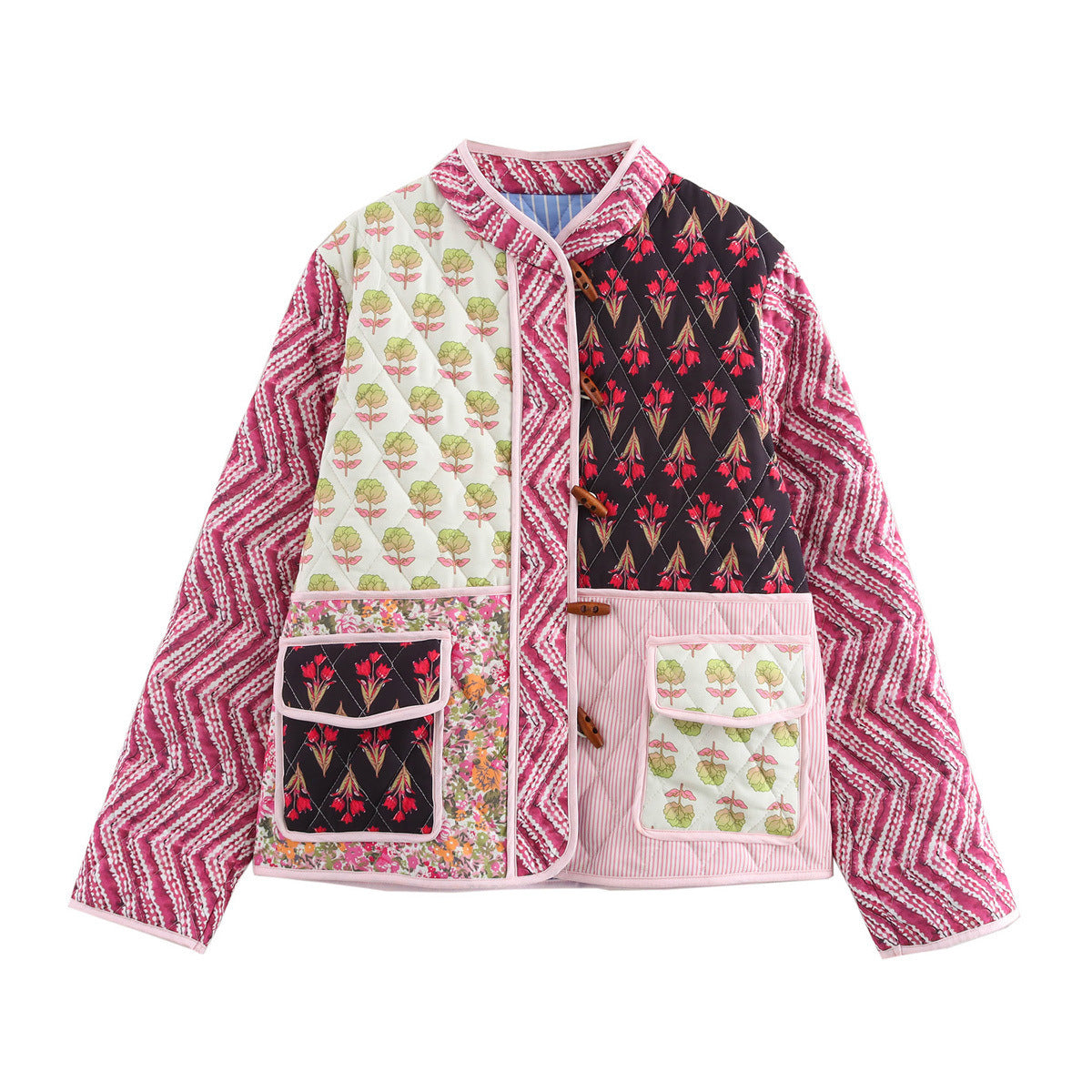 Women Floral Jackets Coat