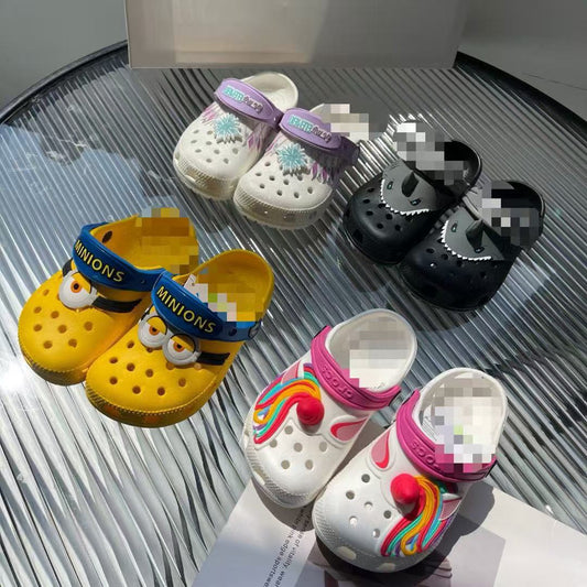 Kids Cute Cartoon Croc Slippers