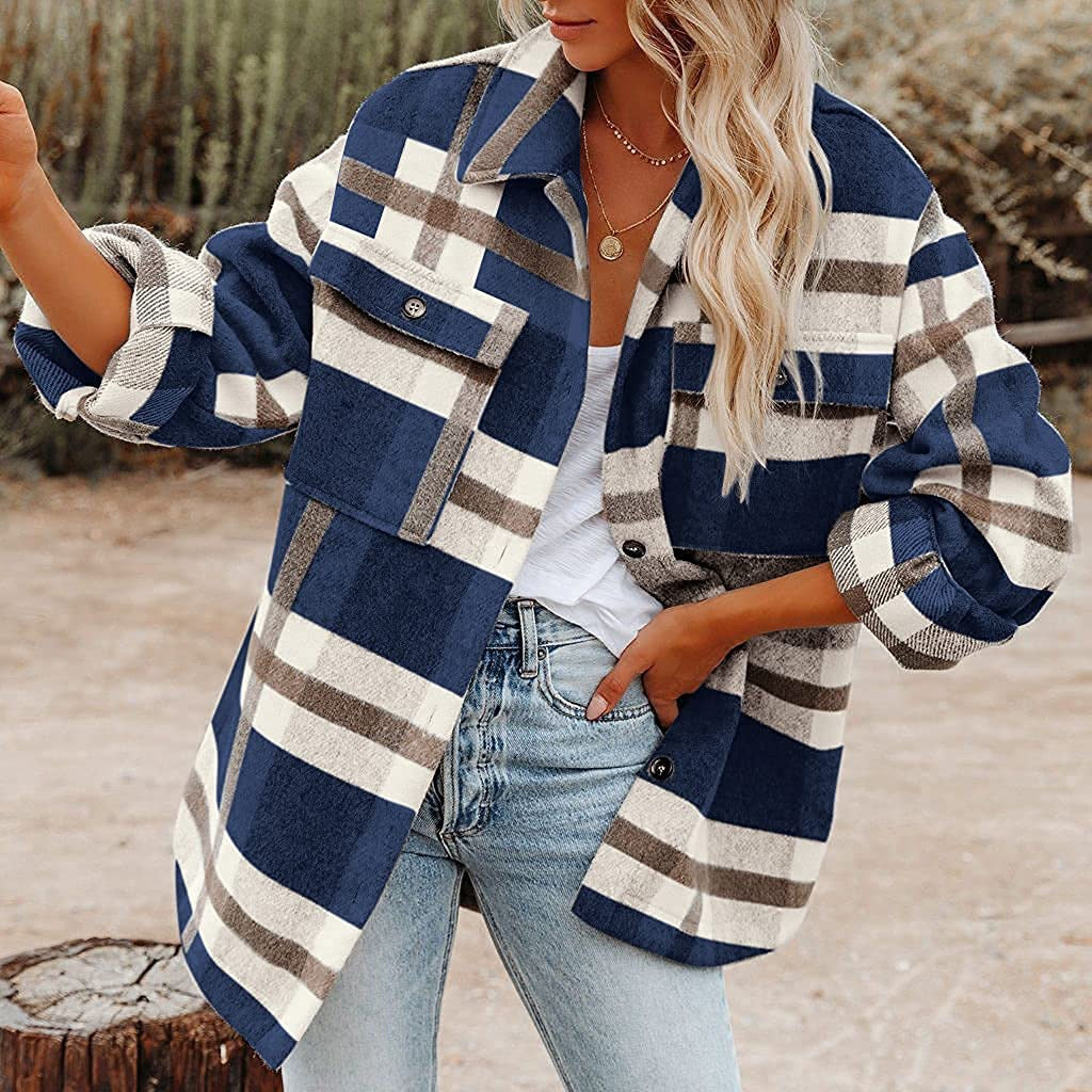 Women's Plaid Shacket
