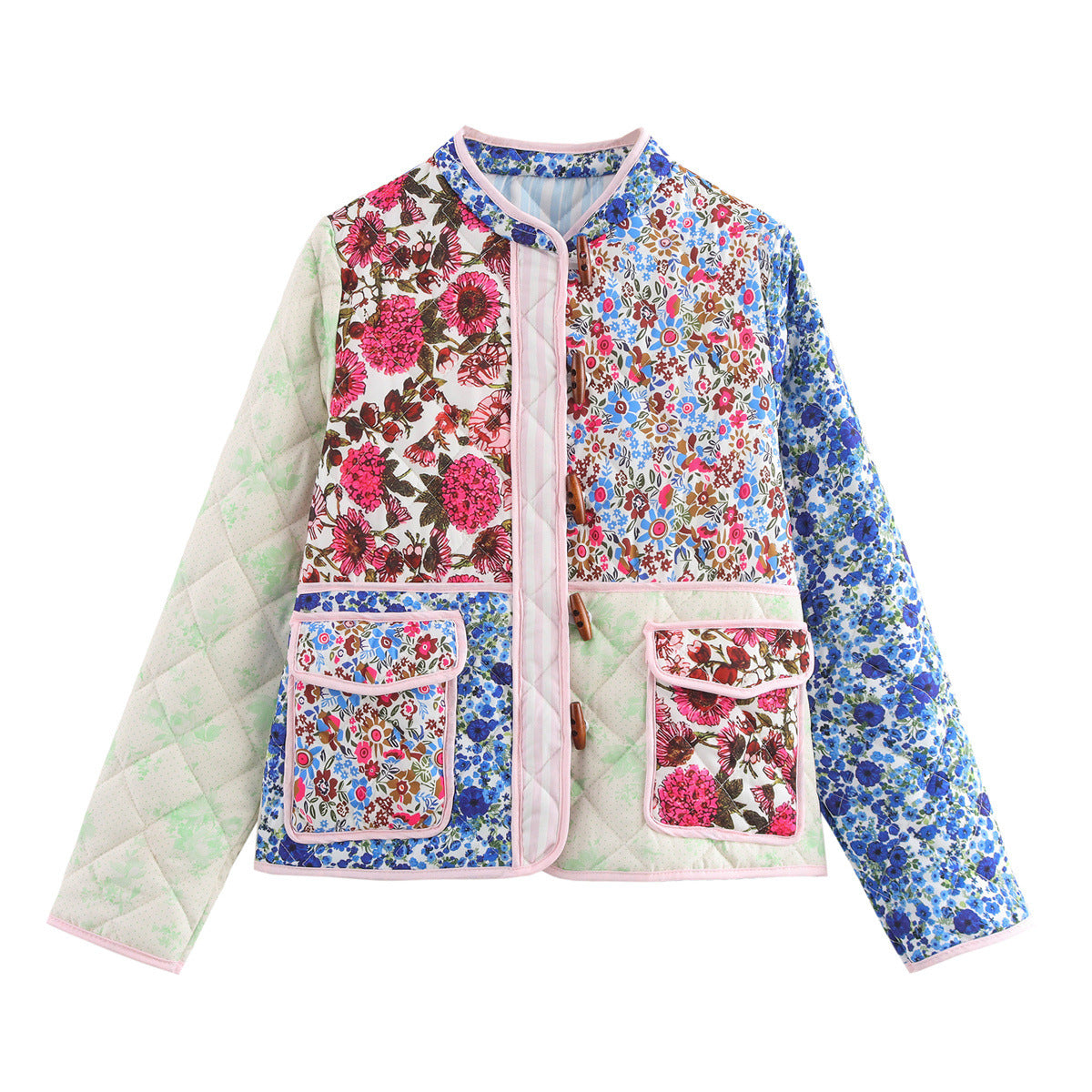 Women Floral Jackets Coat
