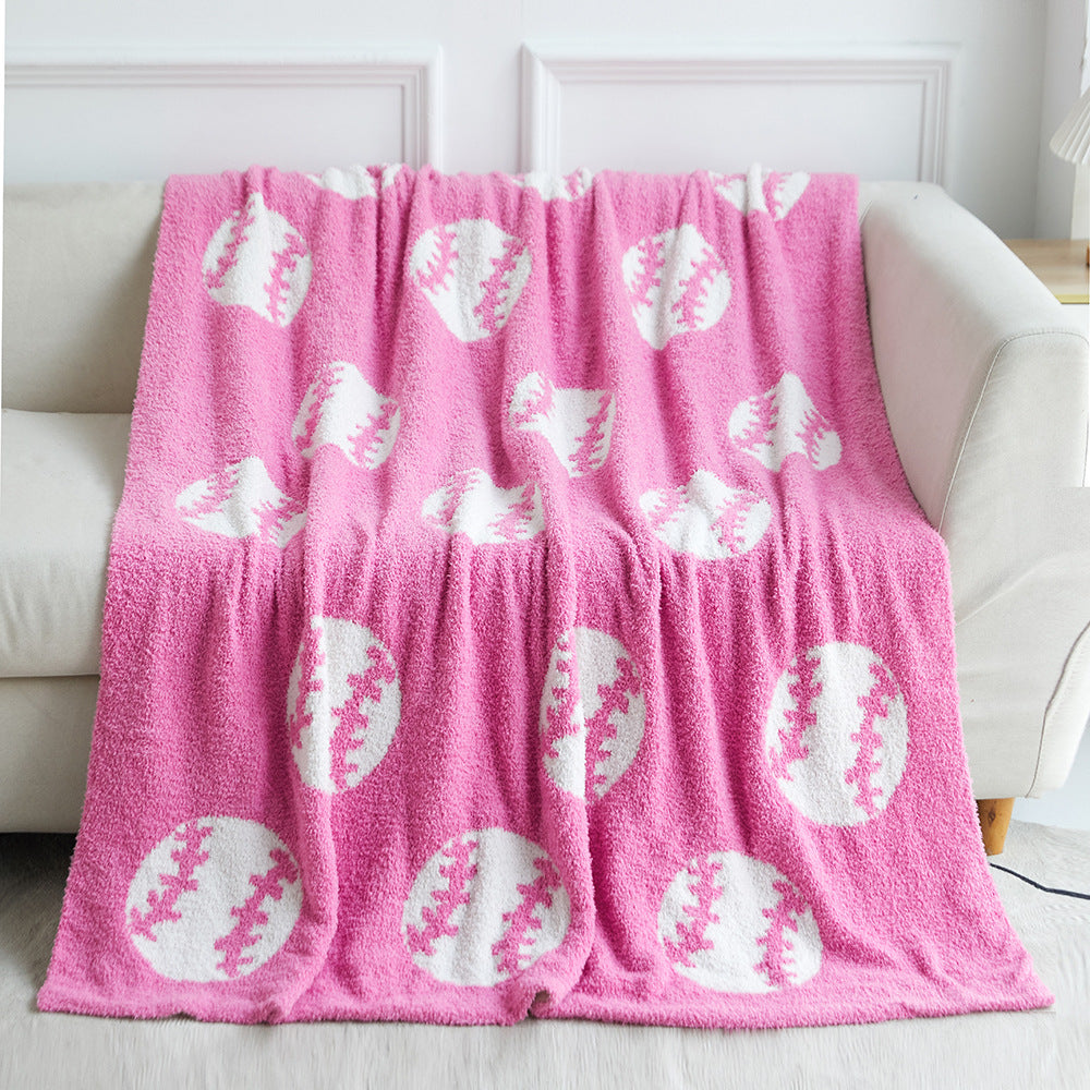 Game Day Football Baseball Blankets