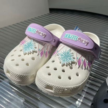 Kids Cute Cartoon Croc Slippers