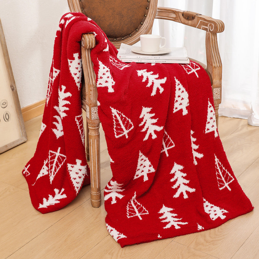 Christmas Bow Gingerbread Blanket