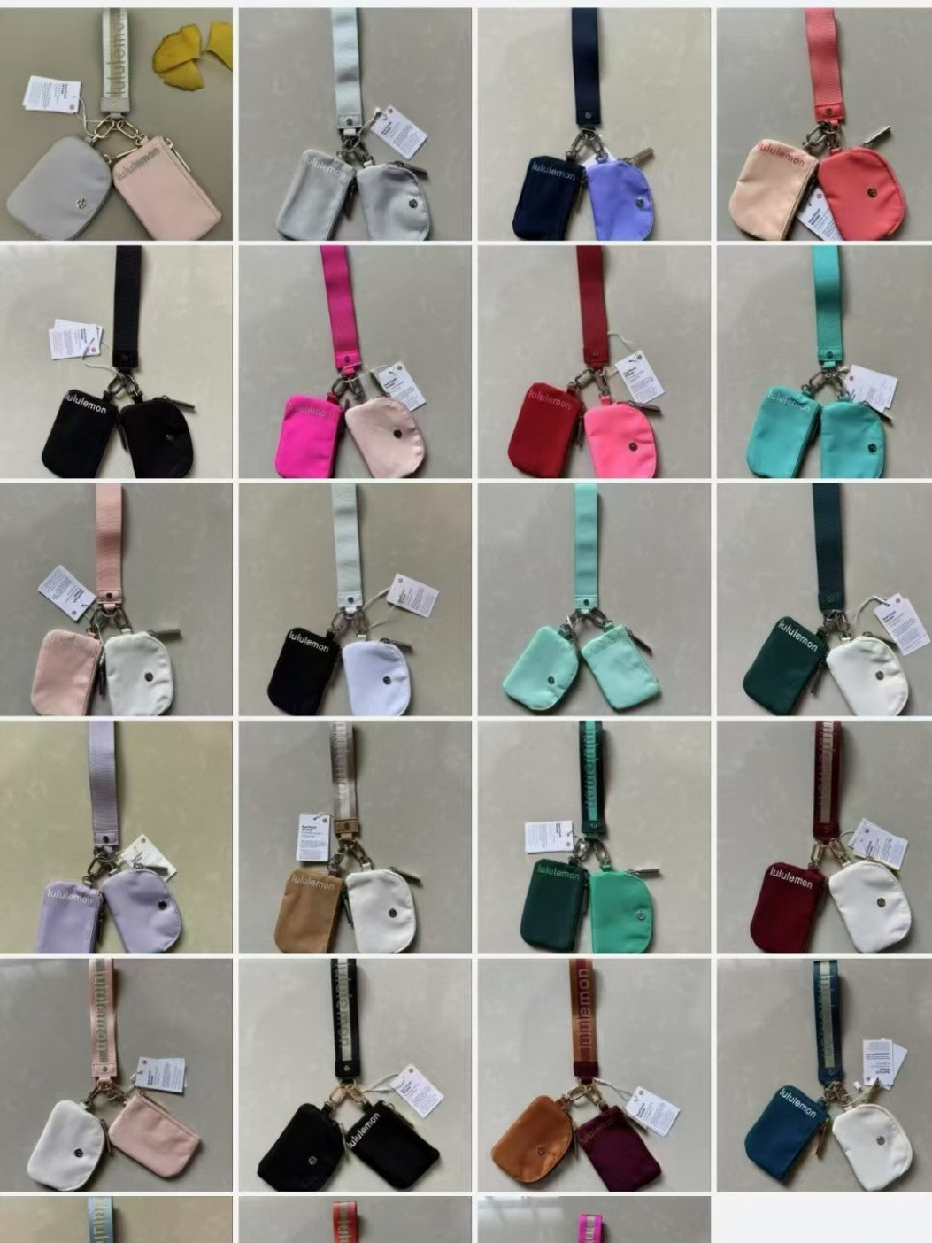Lulu Keychain Wristlet Purse