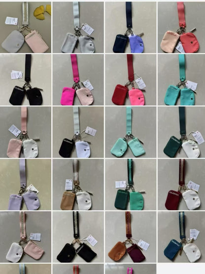 Lulu Keychain Wristlet Purse