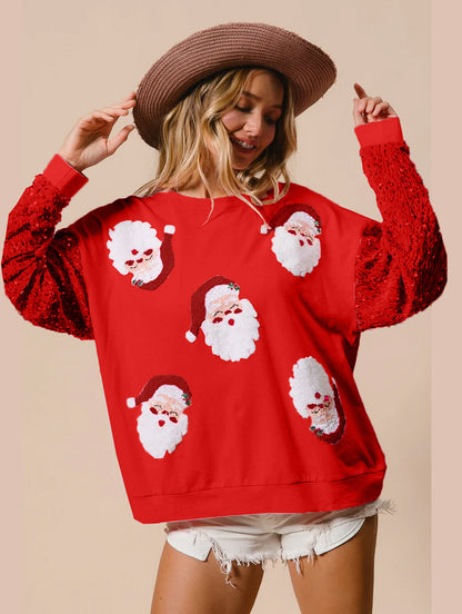 Women Christmas Santa shirt