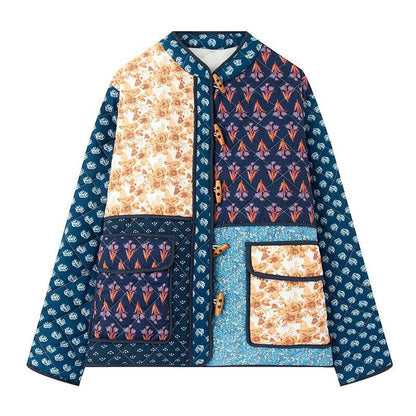 Women Floral Jackets Coat