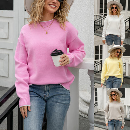 Women Back - bow Sweaters