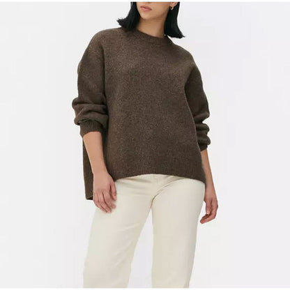 Round Neck Knitted Sweater