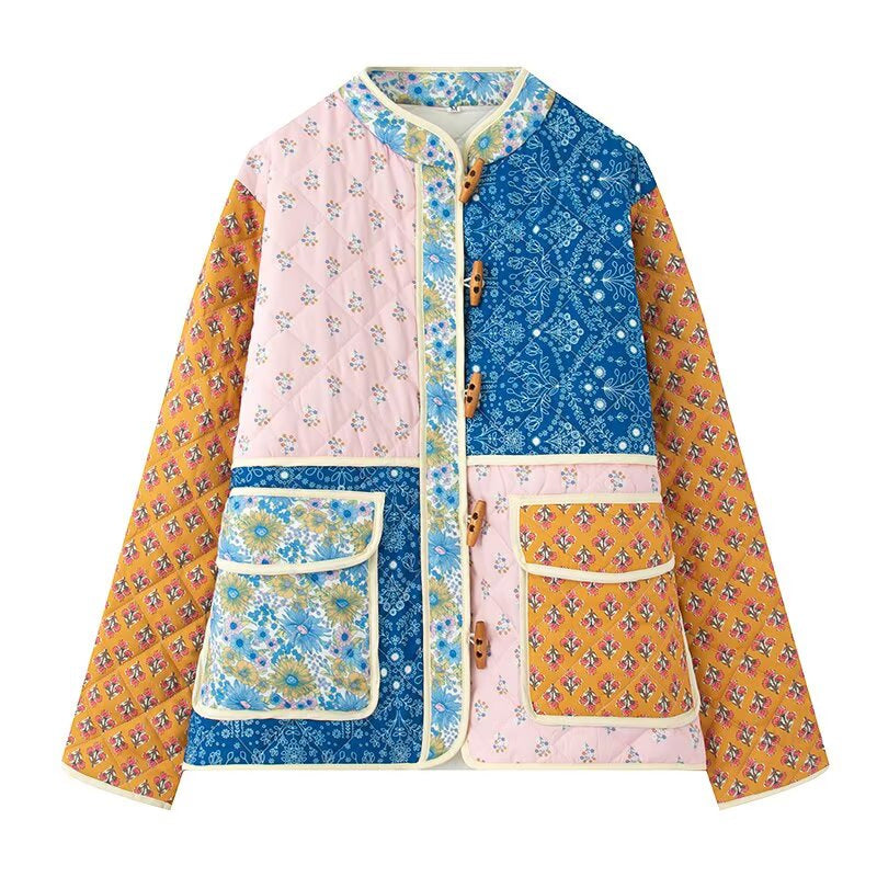 Women Floral Jackets Coat