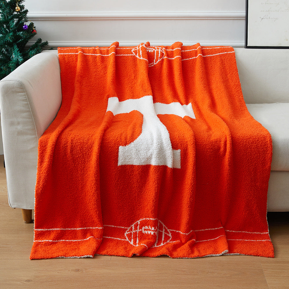 Game Day Football Baseball Blankets
