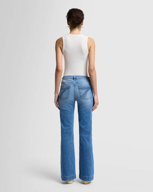 Vintage stretchy denim jeans