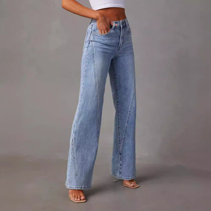Women Wide Leg Denim Jeans