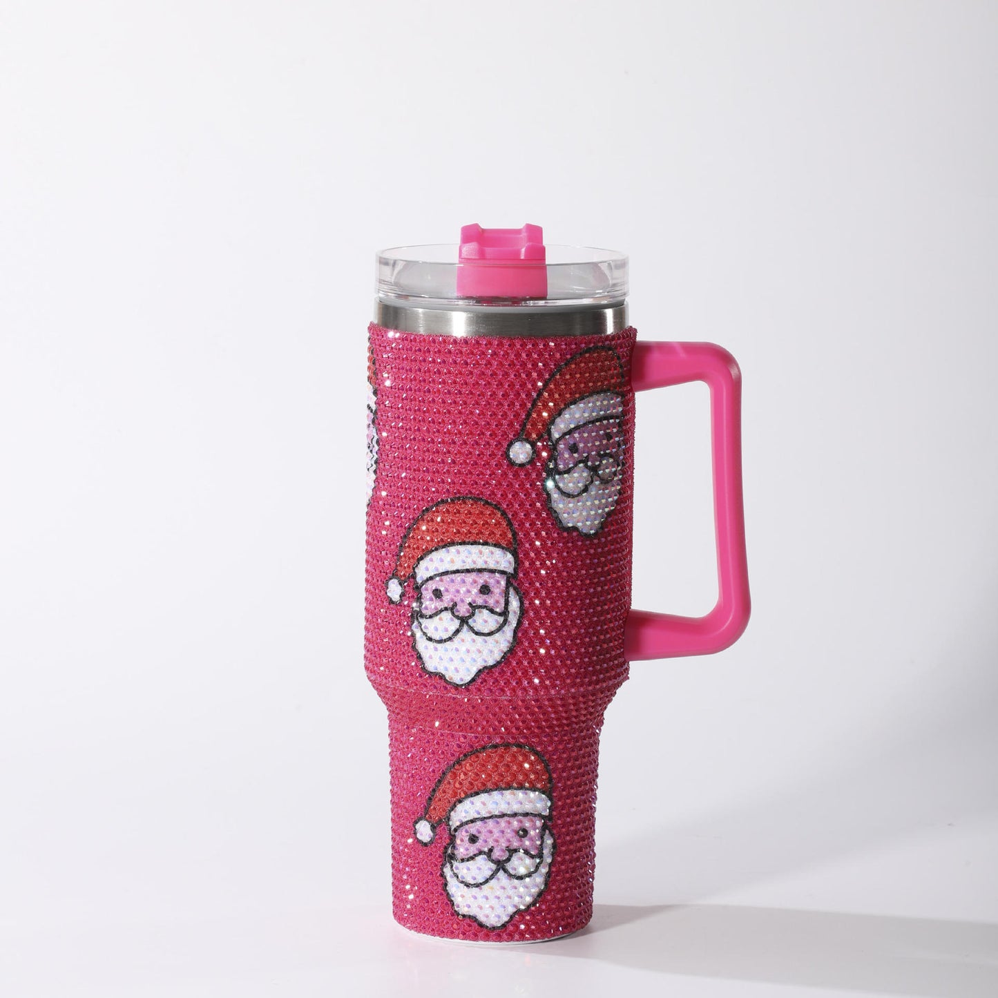 40oz. Rhinestone Christmas Tumbler