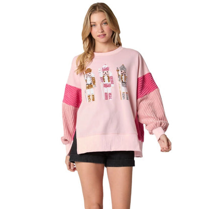 Women Sequin Sweatshirt