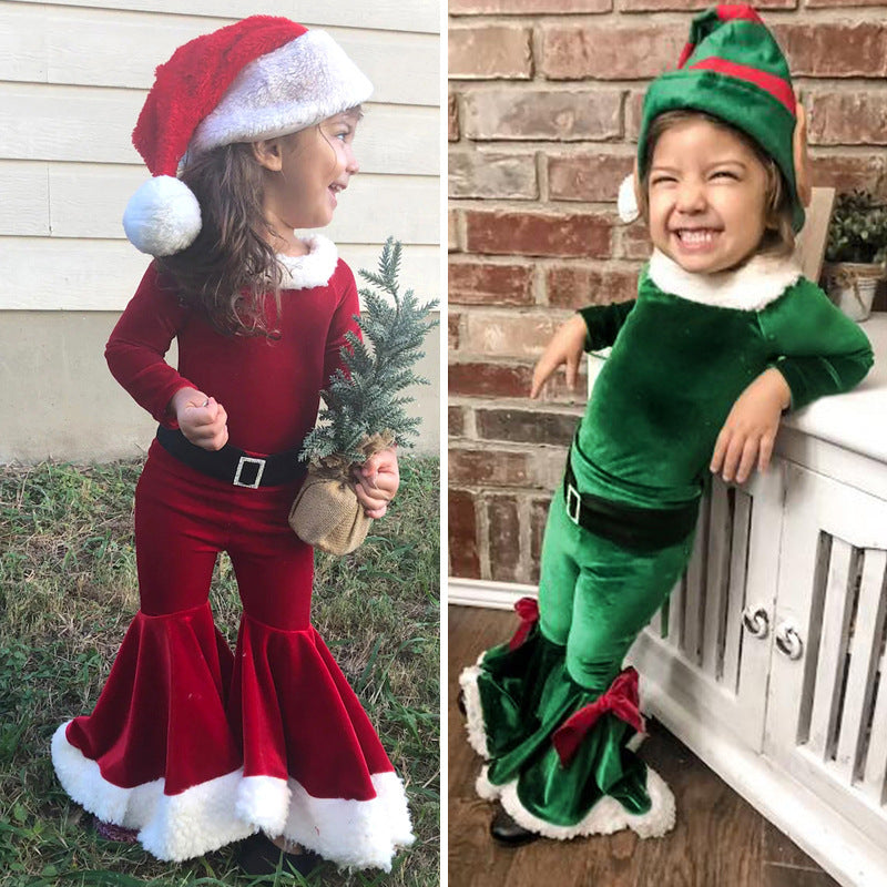 Cute Kids Christmas Outfit Set