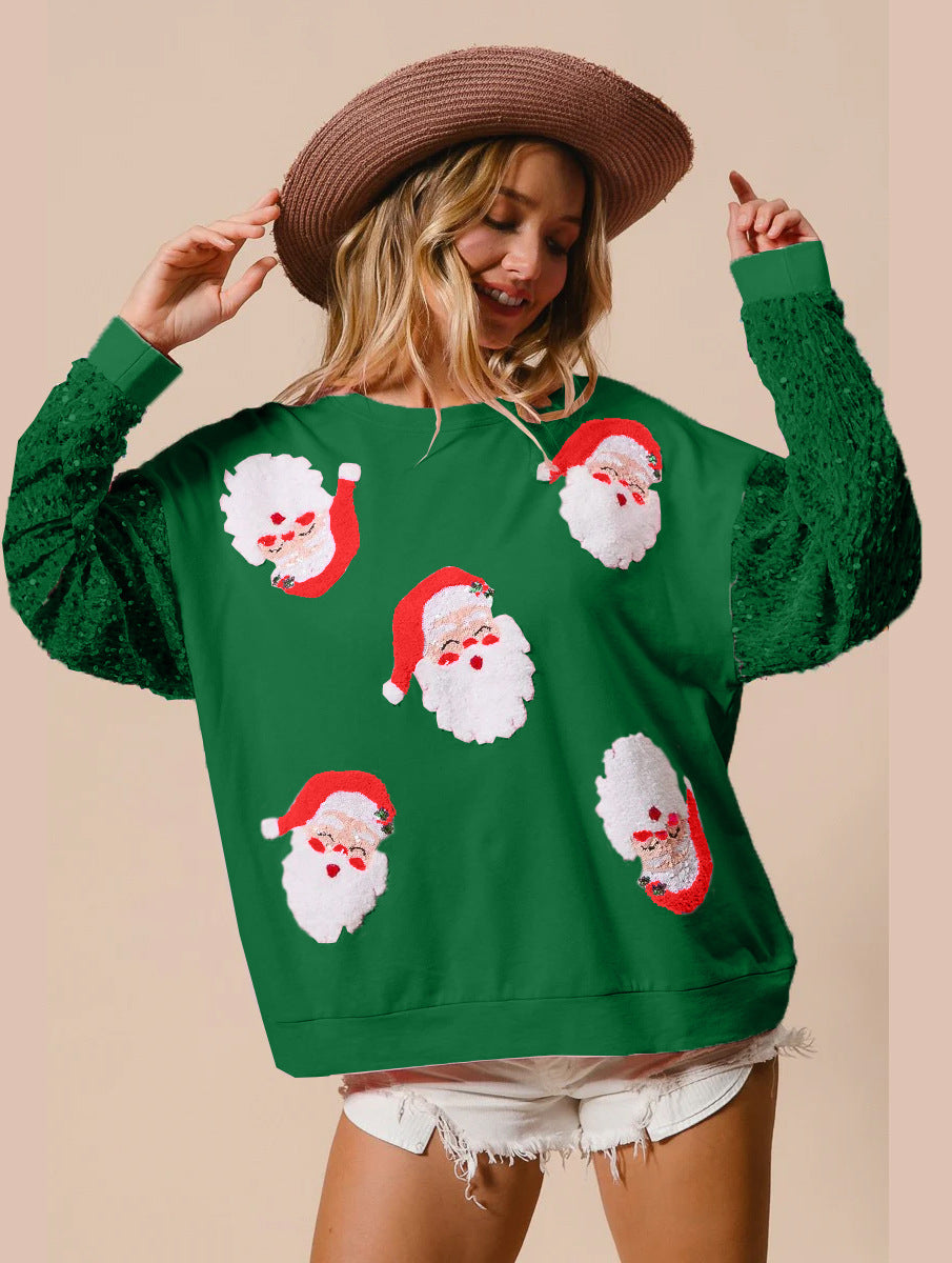 Women Christmas Santa shirt