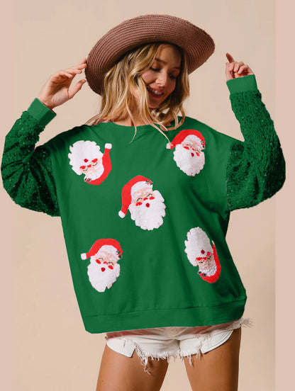 Women Christmas Santa shirt