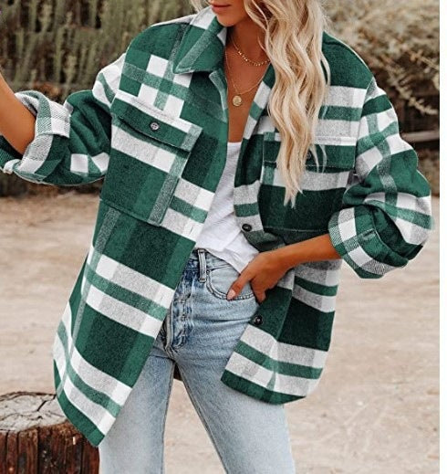 Women's Plaid Shacket