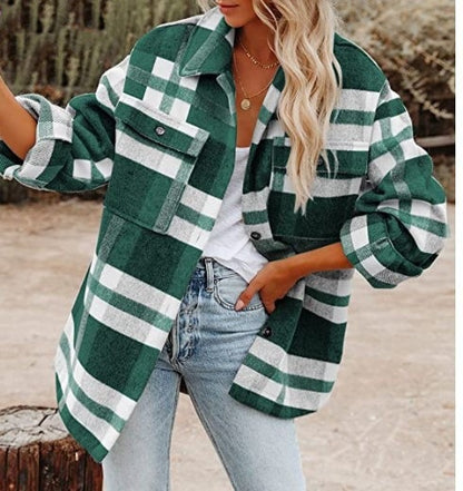 Women's Plaid Shacket