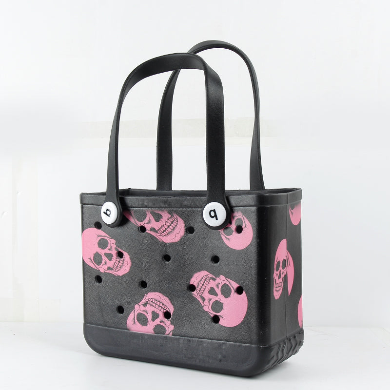 Muticolor Beach Bogg Bags