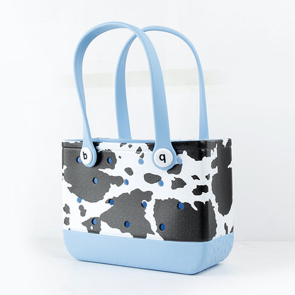 Muticolor Beach Bogg Bags
