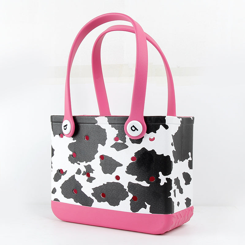 Muticolor Beach Bogg Bags