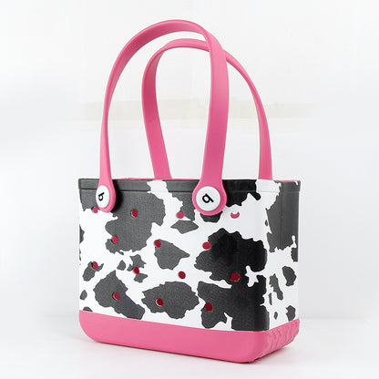 Muticolor Beach Bogg Bags