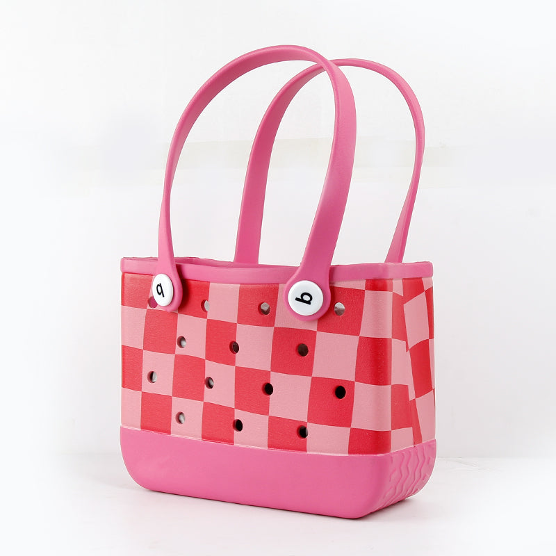 Muticolor Beach Bogg Bags