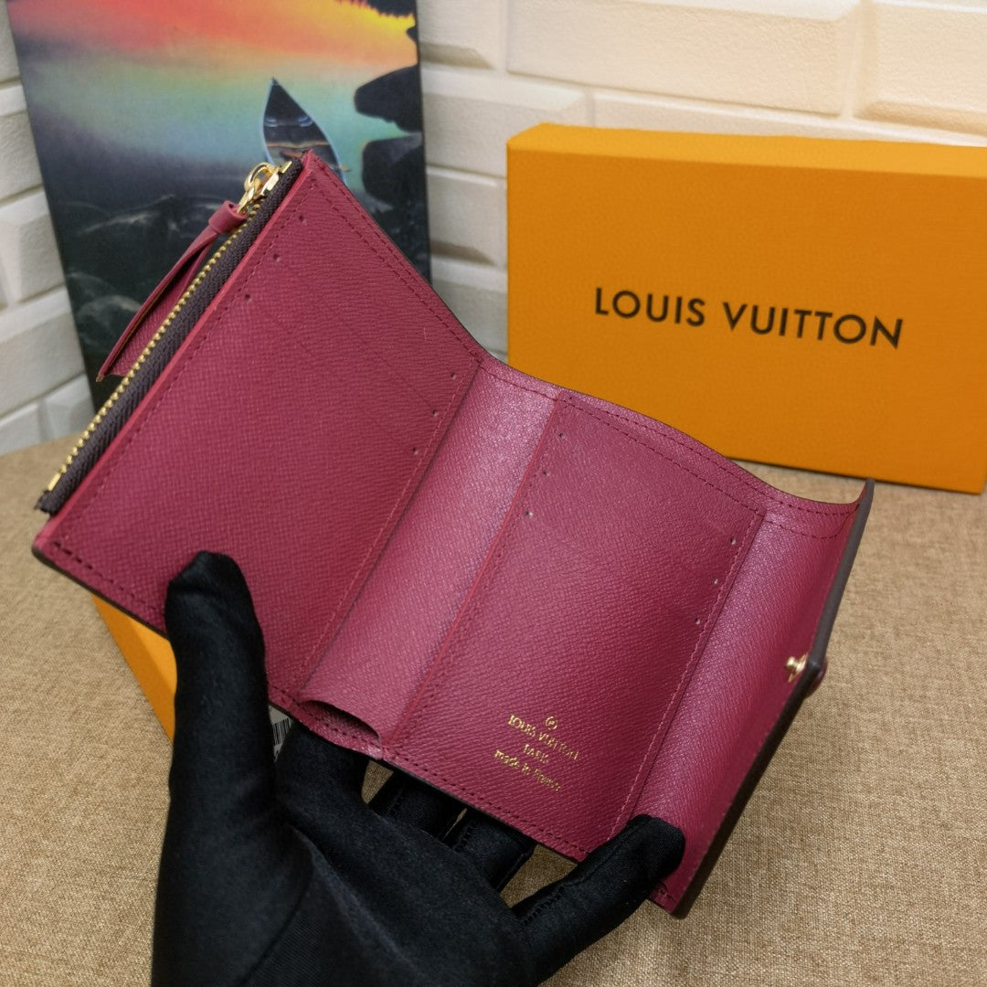 Monogram Victorine Wallet Fuchsia