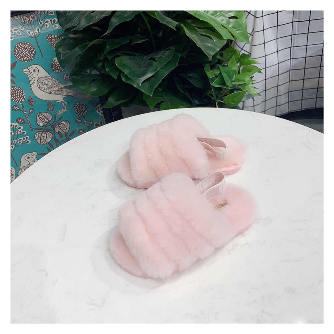 Puffy Slippers for Adult and Kids