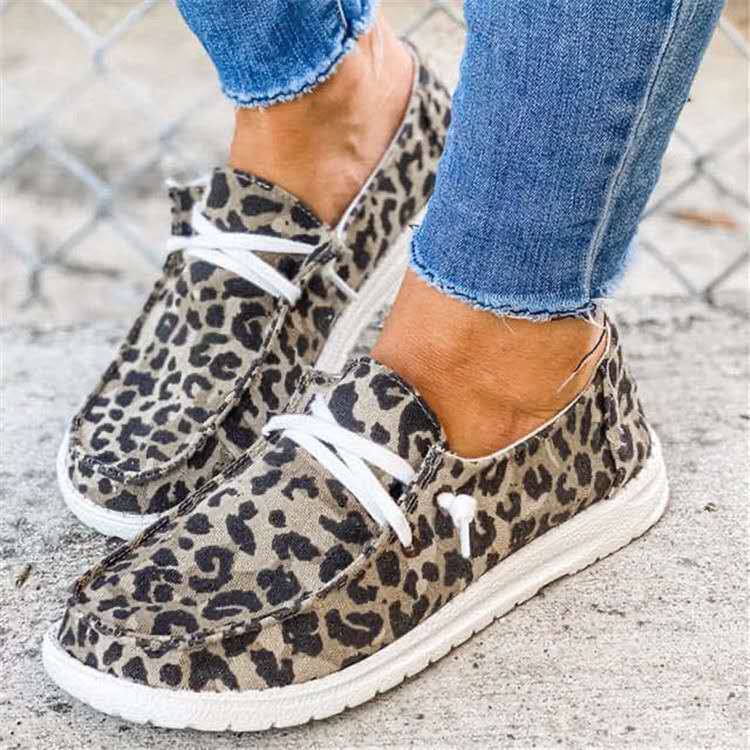 Lace-up Front Canvas Shoes