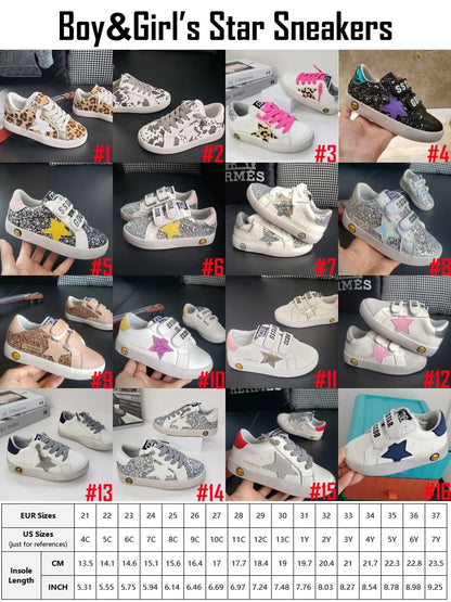 Kids Toddler CCDB Star Shoes Sneakers