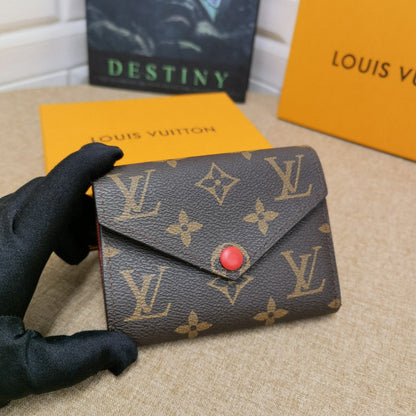 Monogram Victorine Wallet Fuchsia