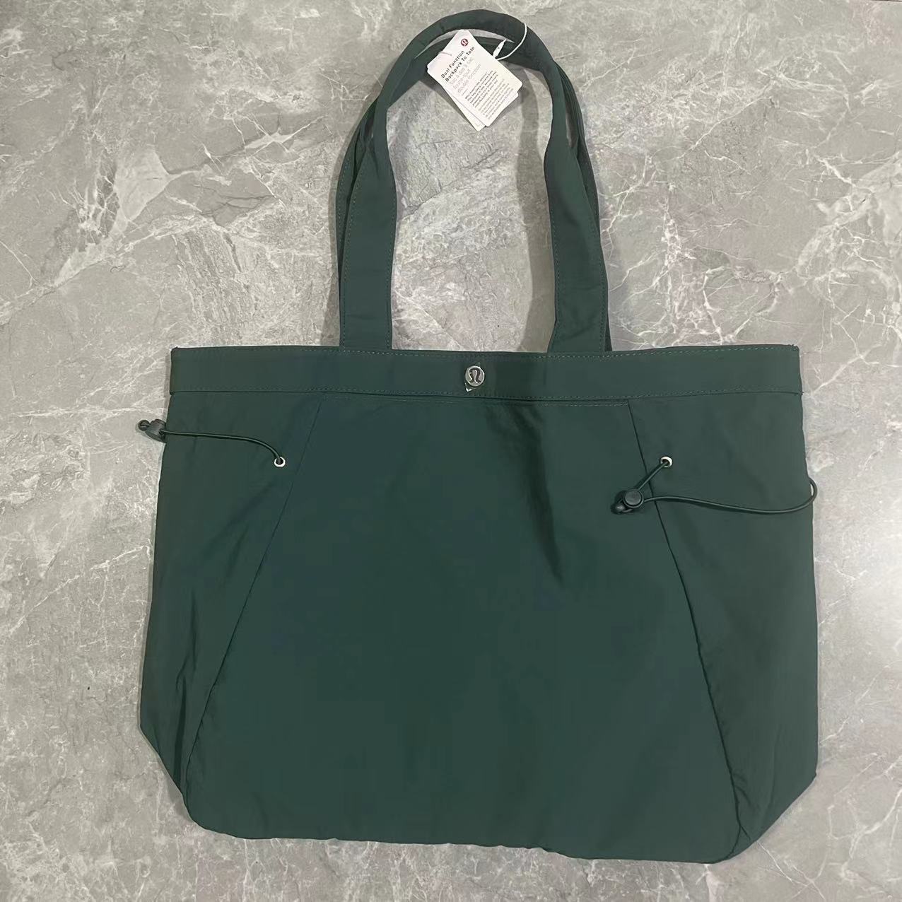 Side-Cinch Shopper Bag