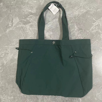 Side-Cinch Shopper Bag