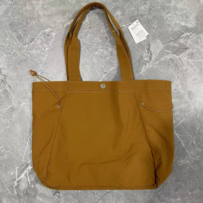 Side-Cinch Shopper Bag