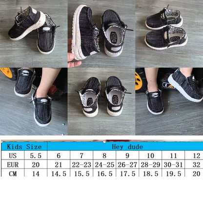 Kids Camo checkered cute dude shoes