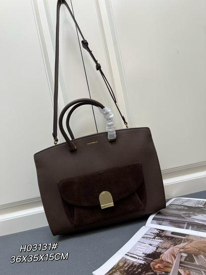 Blossom Hammered Leather Handbag and Shoulder Strap