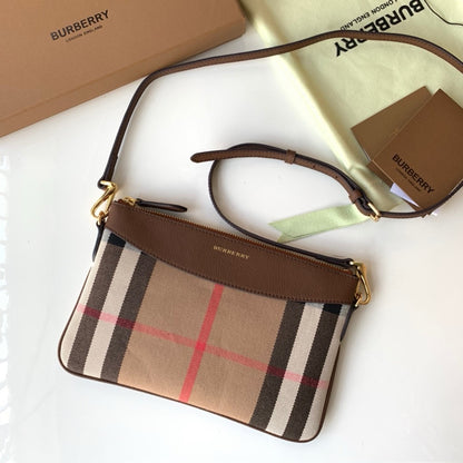 House Check Derby Peyton Crossbody Clutch Bag