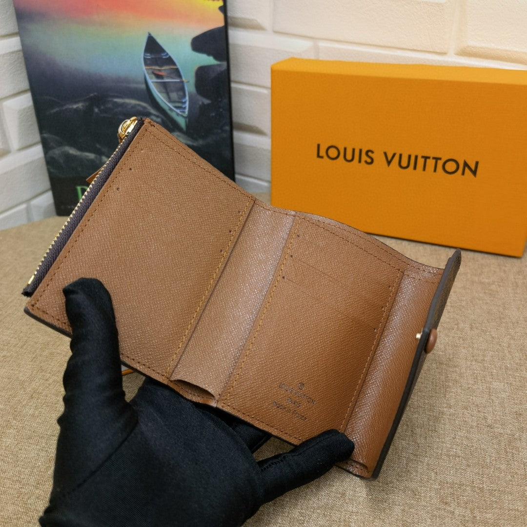 Monogram Victorine Wallet Fuchsia