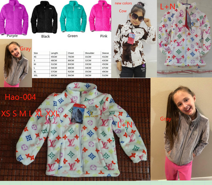 Kids Osolita Fleece Zip Up Jacket