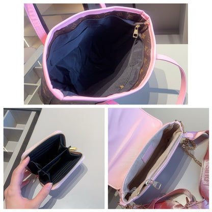 New Wave Pochette Pink 4pcs Set