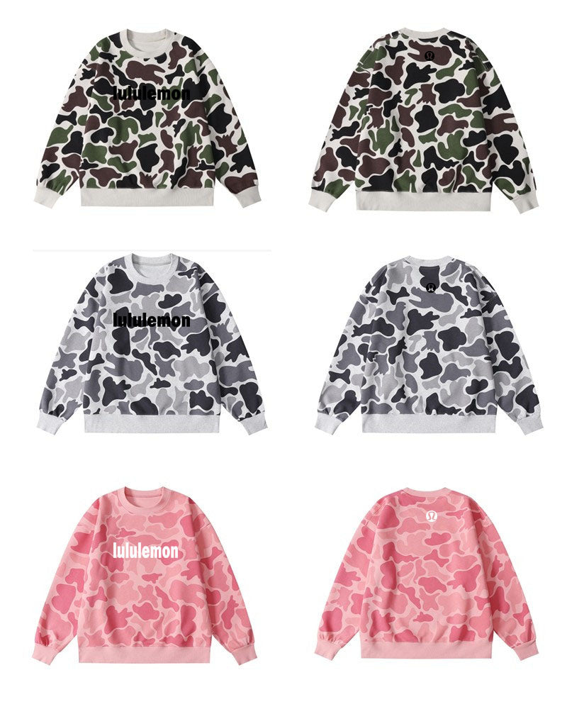 Cotton Camo Sweatshirt Hoodie