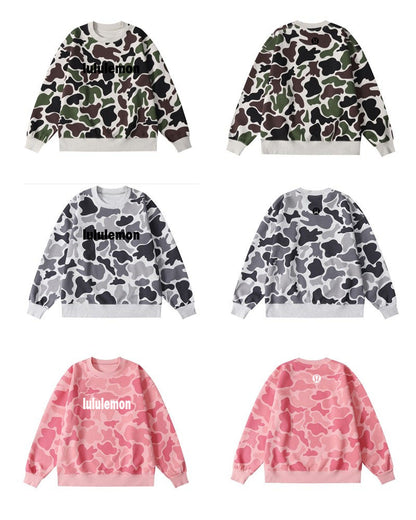Cotton Camo Sweatshirt Hoodie